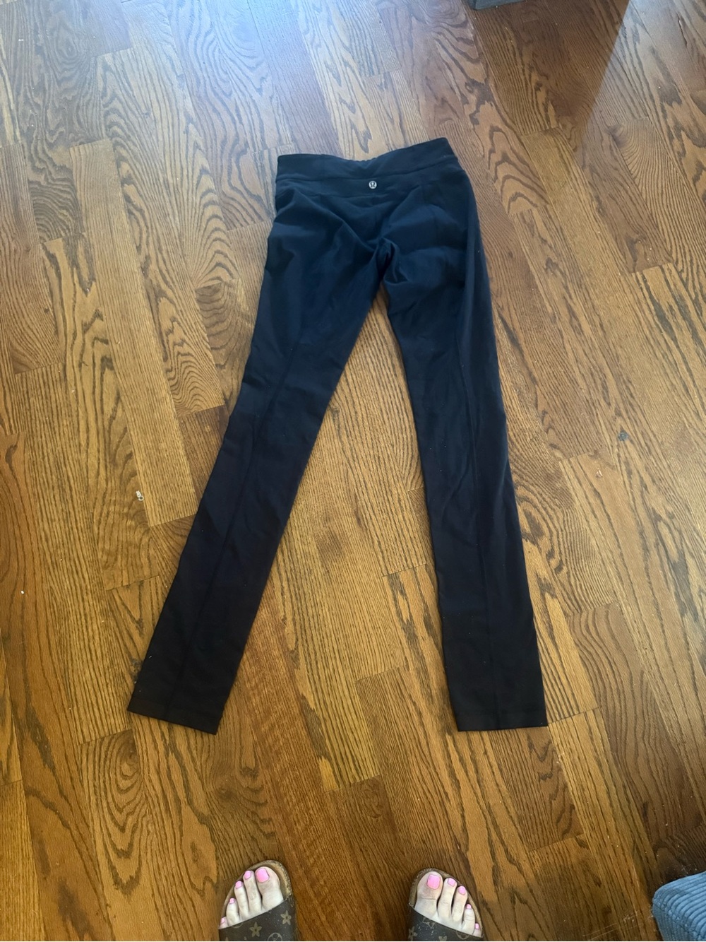 lululemon athletica Black High-Rise Leggings size 4 long length GUC